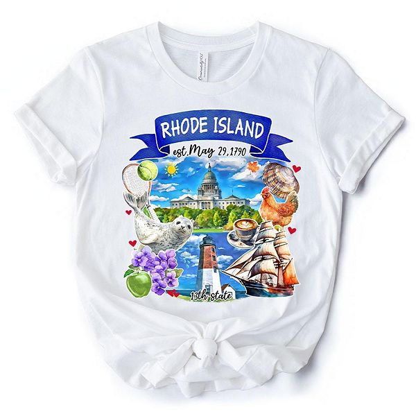Футболка с тематикой и достопримечательностями штата Род-Айленд Ornamentallyyou
Футболка с тематикой и достопримечательностями штата Род-Айленд Ornamentallyyou