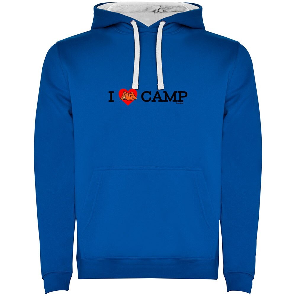 Худи Kruskis I Love Camp Bicolor, синий
Худи Kruskis I Love Camp Bicolor, синий