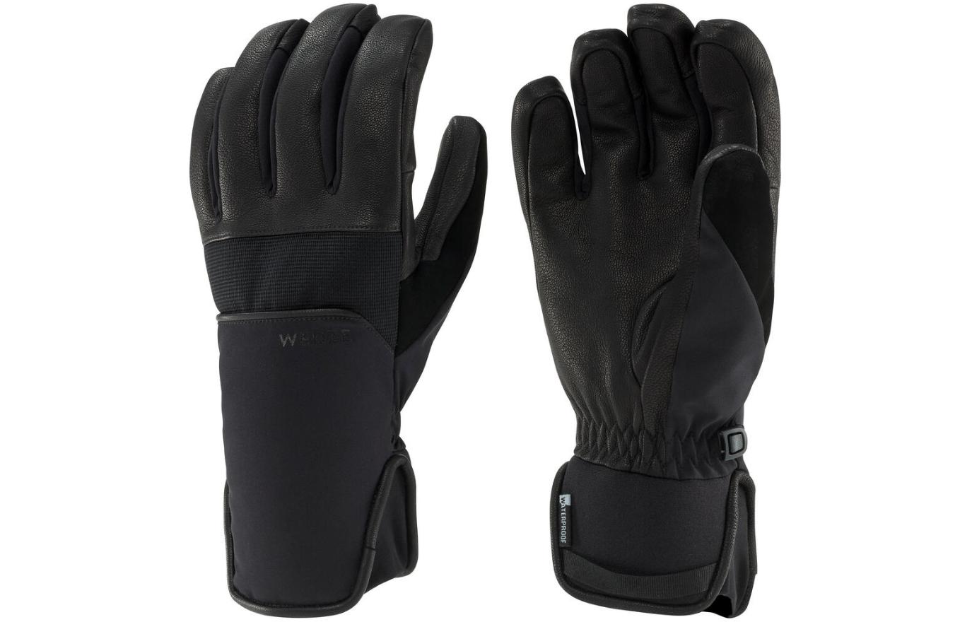 Лыжные перчатки DECATHLON, черный
Лыжные перчатки DECATHLON, черный