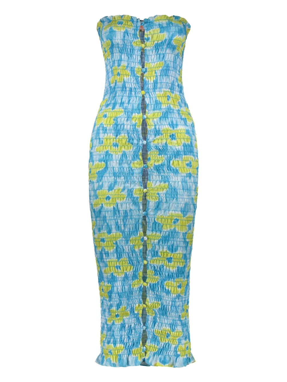 Платье миди с цветочным принтом Amy Crookes, синий
Платье миди с цветочным принтом Amy Crookes, синий