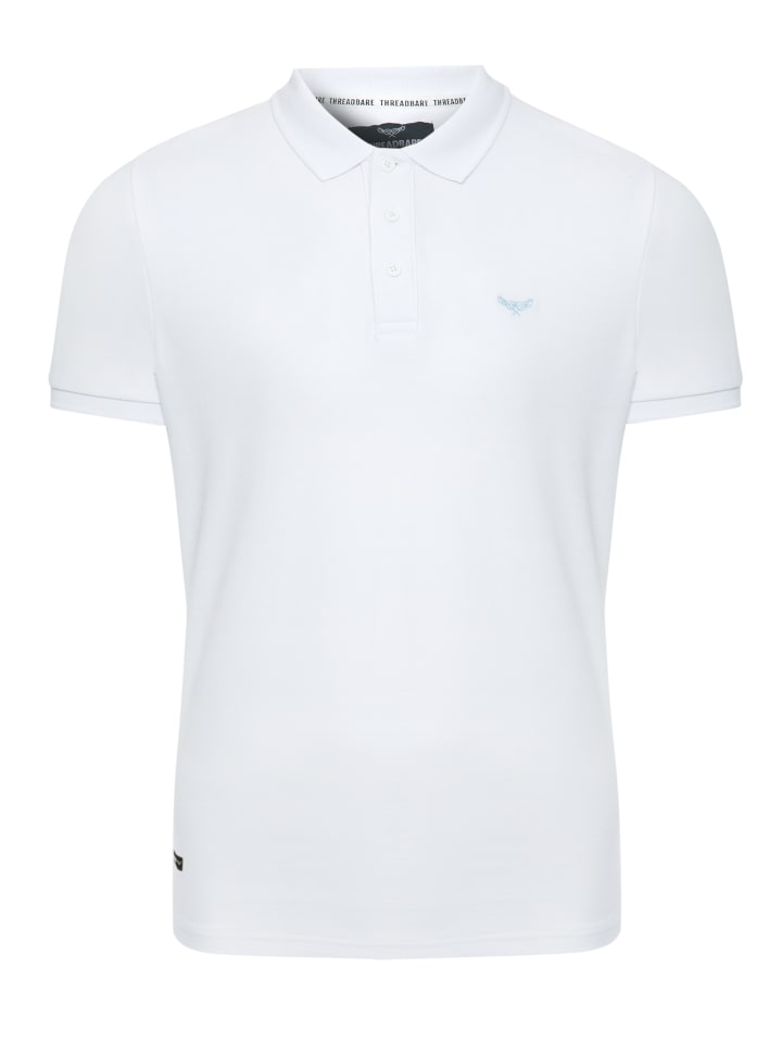 Футболка поло Threadbare, белый 
Футболка поло Threadbare, белый