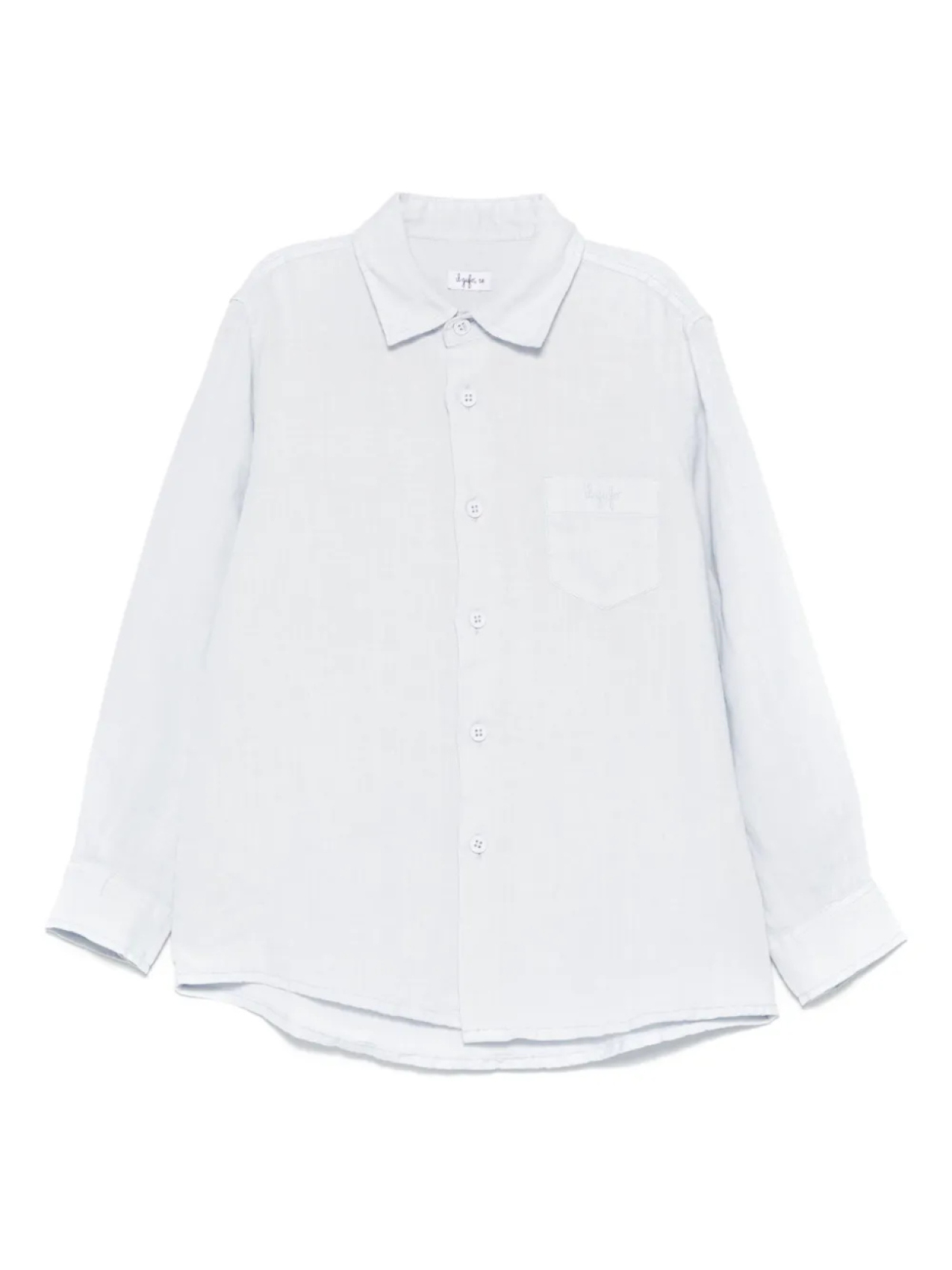 Льняная рубашка Il Gufo, синий 
Льняная рубашка Il Gufo, синий