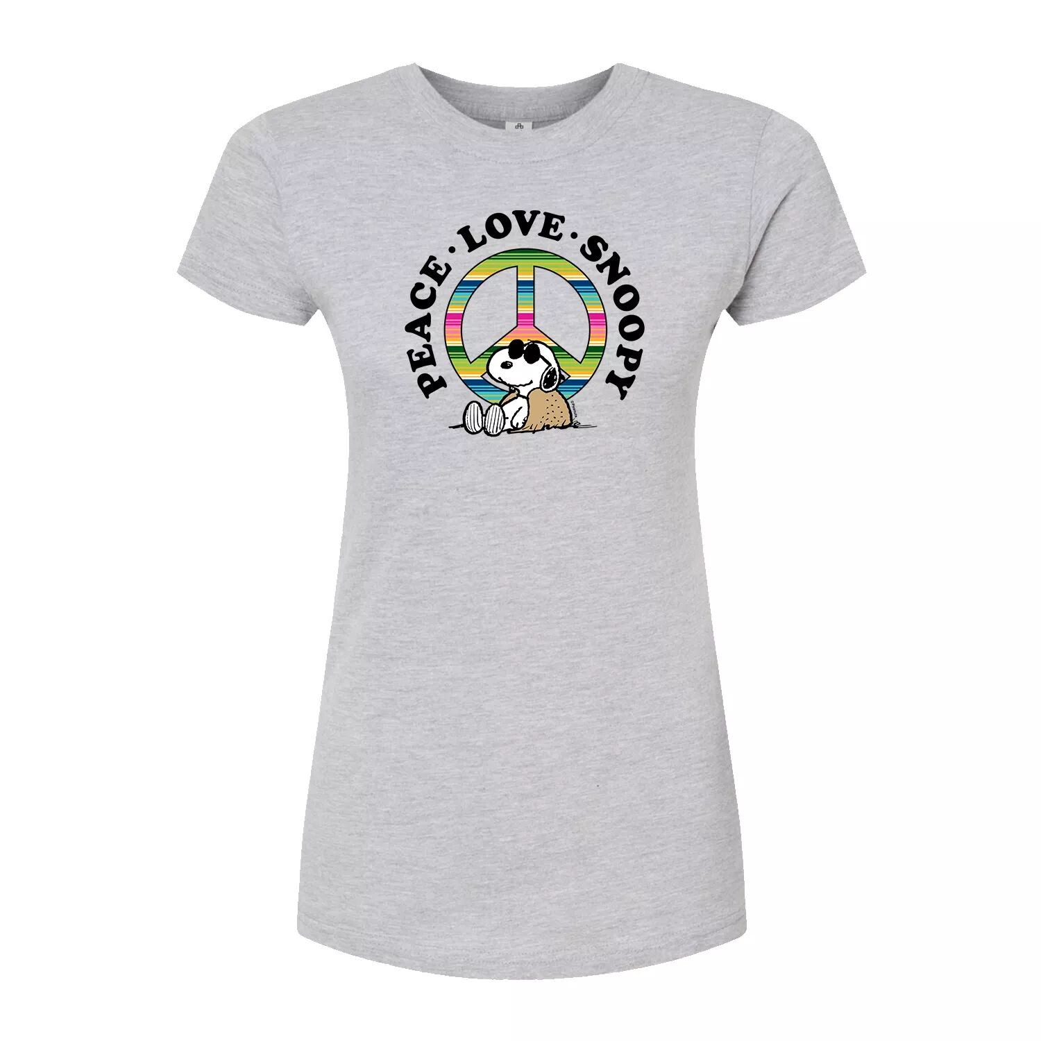 Футболка приталенного кроя с рисунком Peanuts для детей "Peace Love Snoopy" Licensed Character
Футболка приталенного кроя с рисунком Peanuts для детей "Peace Love Snoopy" Licensed Character