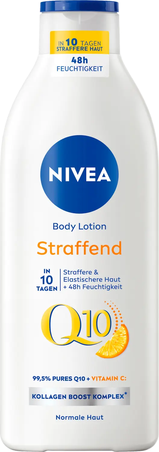 Лосьон для тела NIVEA Bodylotion Q10 straffend, 400 ml
Лосьон для тела NIVEA Bodylotion Q10 straffend, 400 ml