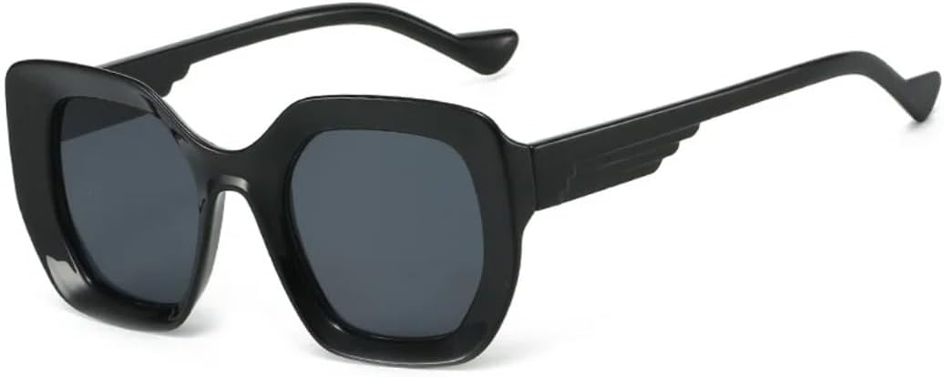 Ретро-солнцезащитные очки квадратной формы с градиентным переходом цвета черепаховой панцири для женщин, роскошная оправа, модные мужские очки с защитой от УФ-излучения UV400 TVTBBVV, Black
Ретро-солнцезащитные очки квадратной формы с градиентным переходом цвета черепаховой панцири для женщин, роскошная оправа, модные мужские очки с защитой от УФ-излучения UV400 TVTBBVV, Black