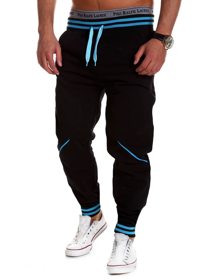 Тканевые брюки behype, цвет schwarz-türkis
Тканевые брюки behype, цвет schwarz-türkis