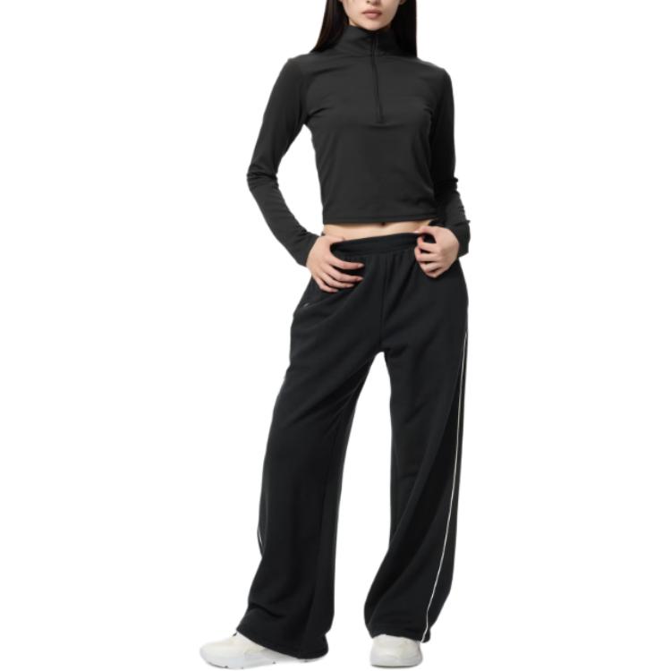 Вязаные спортивные штаны Women's UNIQLO, черный
Вязаные спортивные штаны Women's UNIQLO, черный