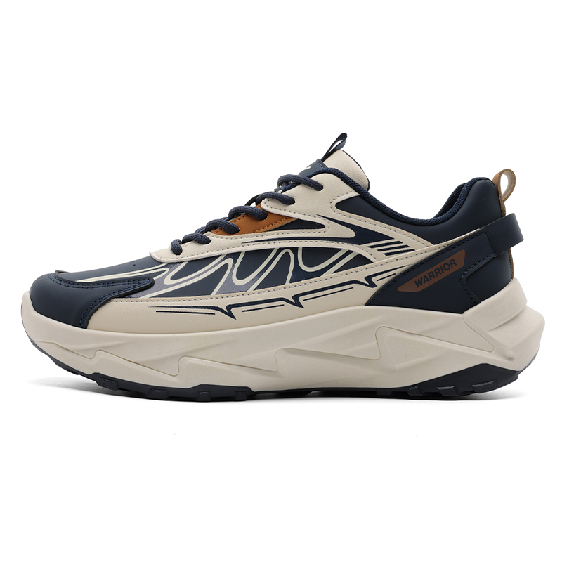 Низкие кроссовки для отдыха на природе с нескользящим и износостойким покрытием для мужчин WARRIOR, Beige Dark Blue
Низкие кроссовки для отдыха на природе с нескользящим и износостойким покрытием для мужчин WARRIOR, Beige Dark Blue