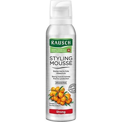 Rausch Styling Mousse Strong аэрозольный веганский продукт для укладки волос 150 мл
Rausch Styling Mousse Strong аэрозольный веганский продукт для укладки волос 150 мл