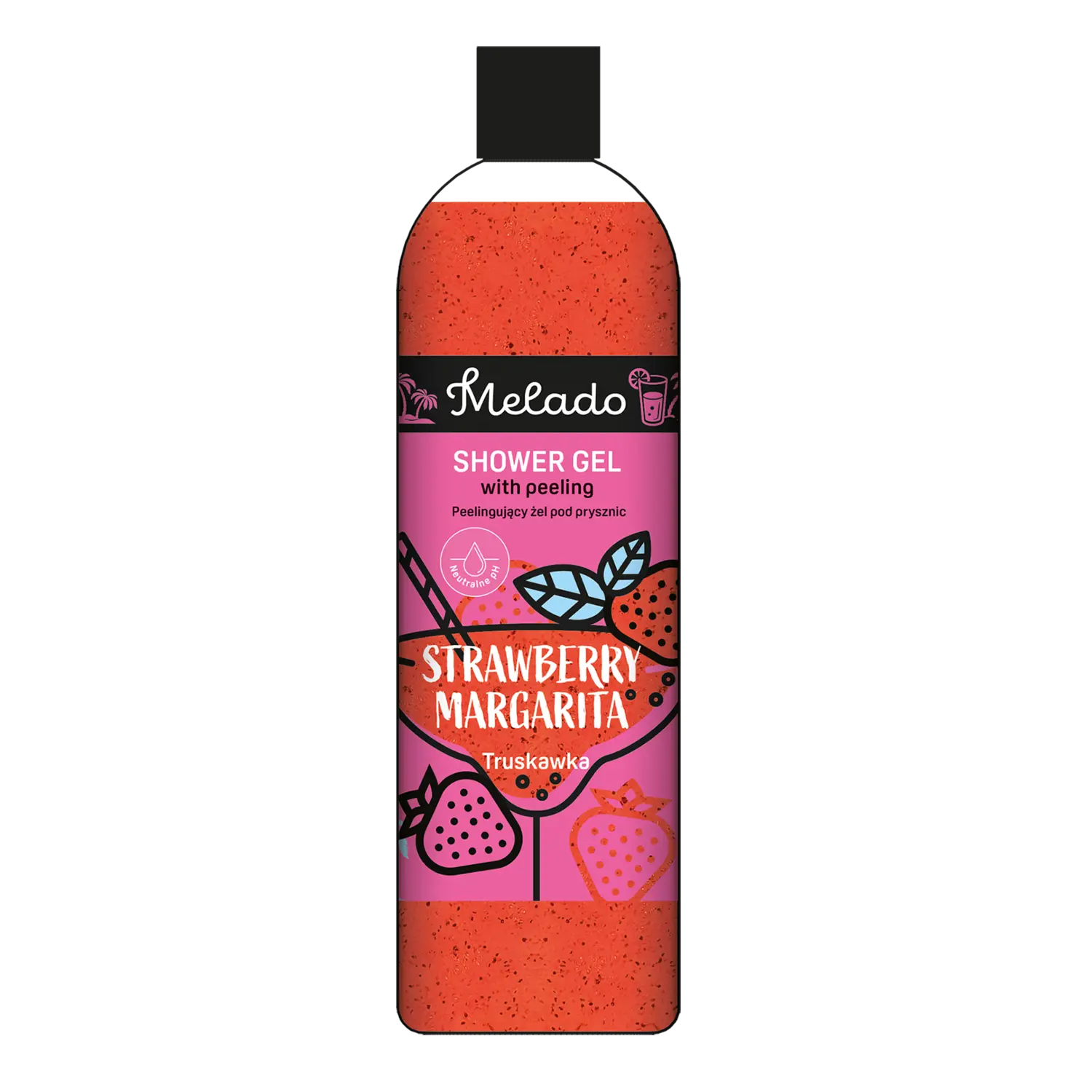 Пилинг-гель для душа Melado Strawberry Margarita, 750 мл
Пилинг-гель для душа Melado Strawberry Margarita, 750 мл