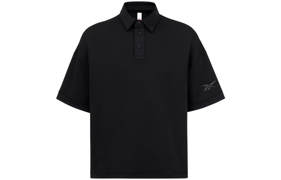 Футболка поло унисекс черная Reebok
Футболка поло унисекс черная Reebok