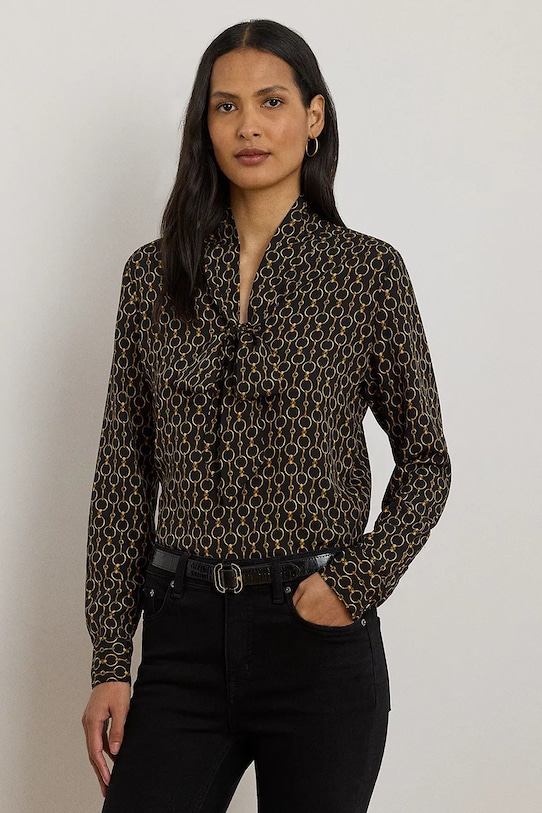 Рубашка Lauren Ralph Lauren, черный
Рубашка Lauren Ralph Lauren, черный