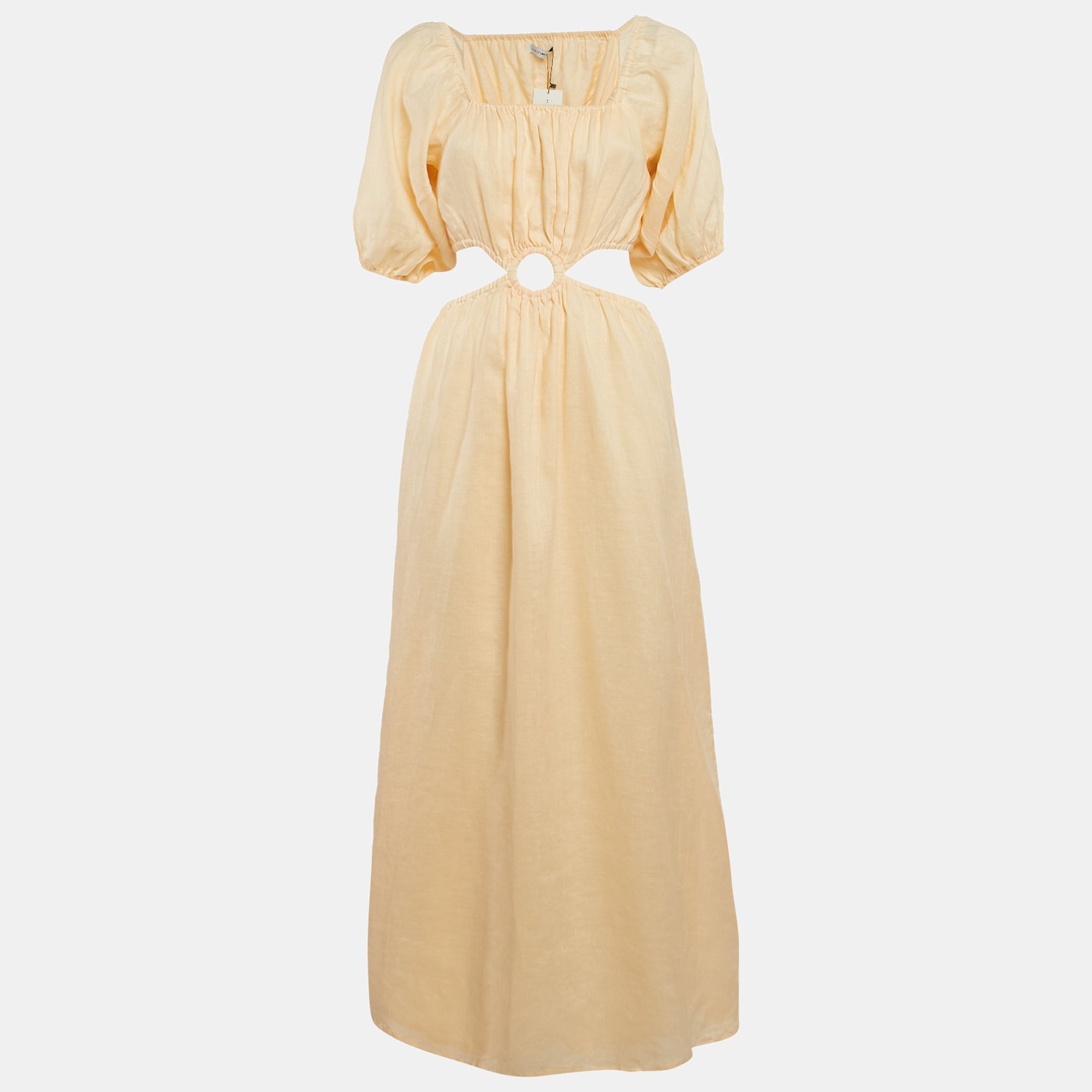 Платье-макси Faithfull The Brand из оранжевого льна с вырезами Trianita
Платье-макси Faithfull The Brand из оранжевого льна с вырезами Trianita