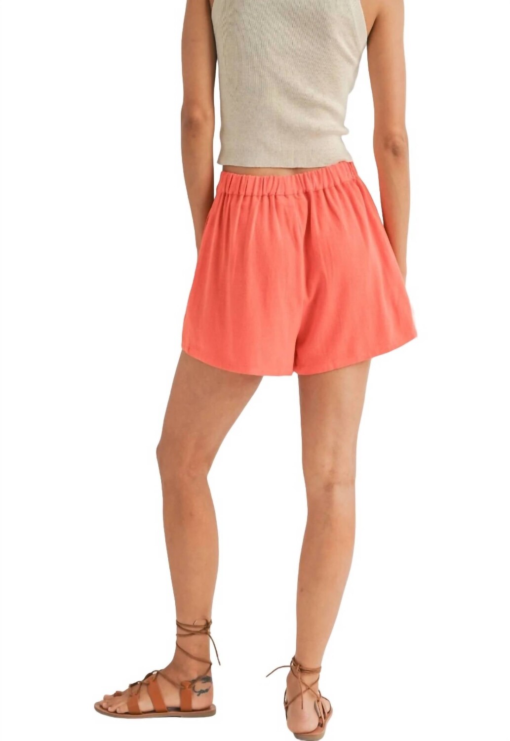 Коралловые шорты на резинке со спиной Shoreline Sadie & Sage, коралл
Коралловые шорты на резинке со спиной Shoreline Sadie & Sage, коралл