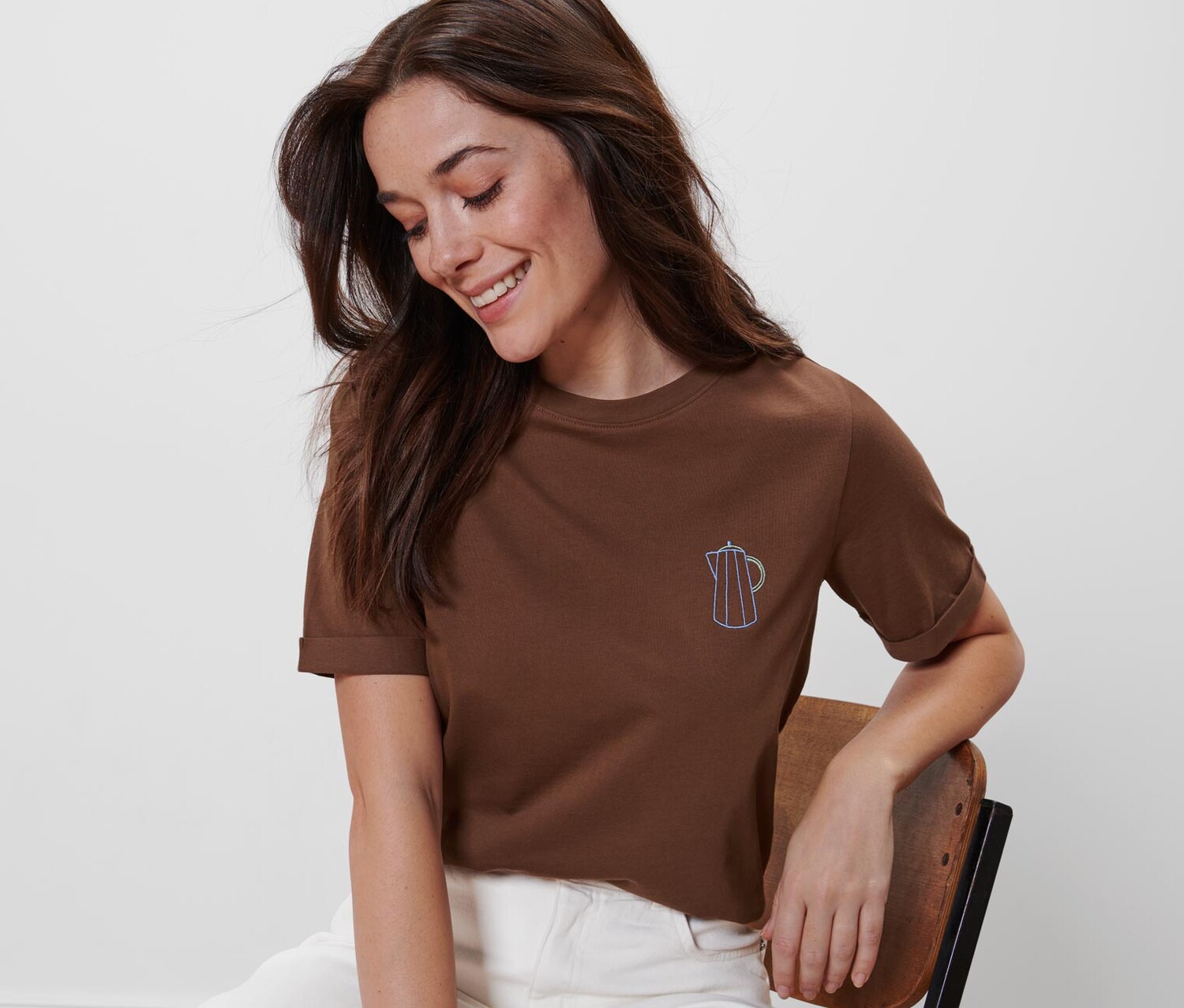 Футболка с вышивкой Tchibo
Футболка с вышивкой Tchibo