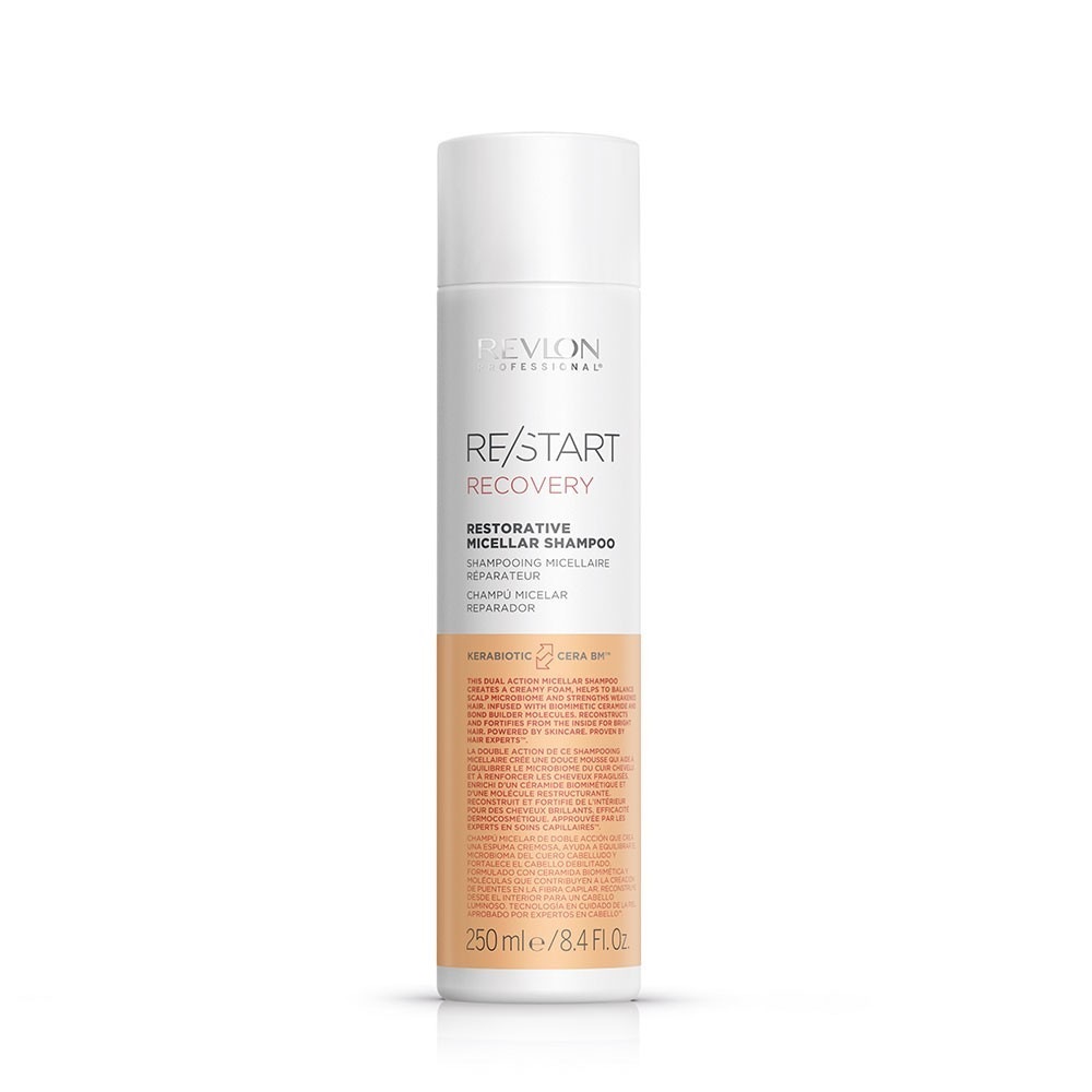 Шампунь restart re/start recovery mizellen- Revlon Professional, объем 250 мл
Шампунь restart re/start recovery mizellen- Revlon Professional, объем 250 мл