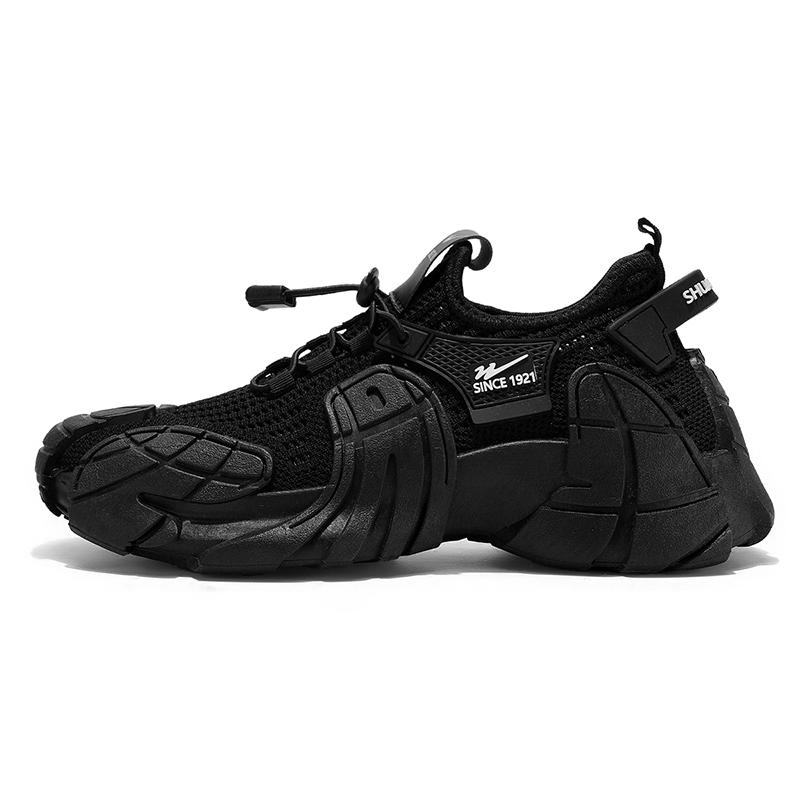 Binary Низкие повседневные кроссовки с амортизацией и воздухопроницаемостью, черные, мужские
Binary Низкие повседневные кроссовки с амортизацией и воздухопроницаемостью, черные, мужские