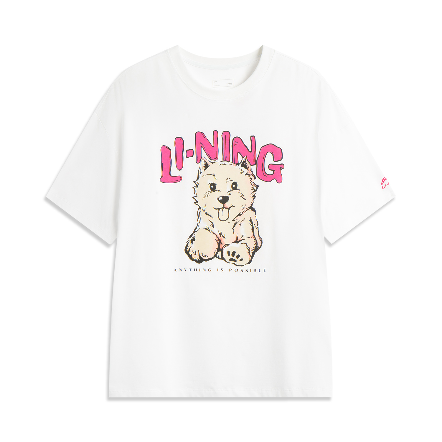 Футболка Sports Life Collection женская стандартная LINING, белый
Футболка Sports Life Collection женская стандартная LINING, белый