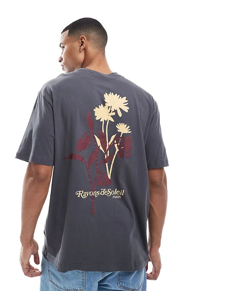 Футболка ONLY & SONS большого размера с цветочным принтом на спине, цвет: черный
Футболка ONLY & SONS большого размера с цветочным принтом на спине, цвет: черный