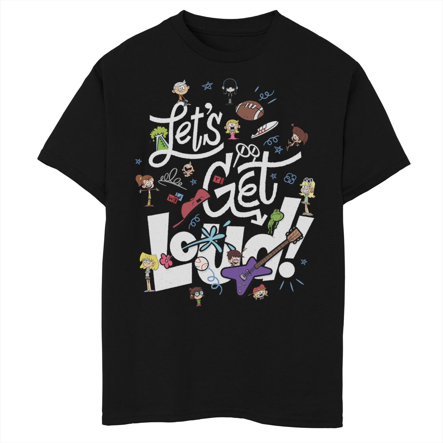 Мальчики 8–20 лет «Мой шумный дом» Давайте погромче! тройник Licensed Character 
Мальчики 8–20 лет «Мой шумный дом» Давайте погромче! тройник Licensed Character