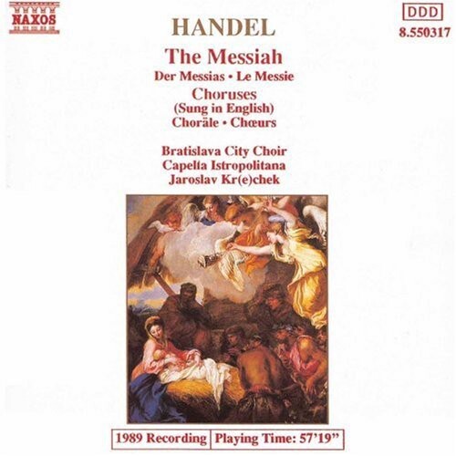 CD диск Handel / Krechek: Messiah Choruses (In English)
CD диск Handel / Krechek: Messiah Choruses (In English)