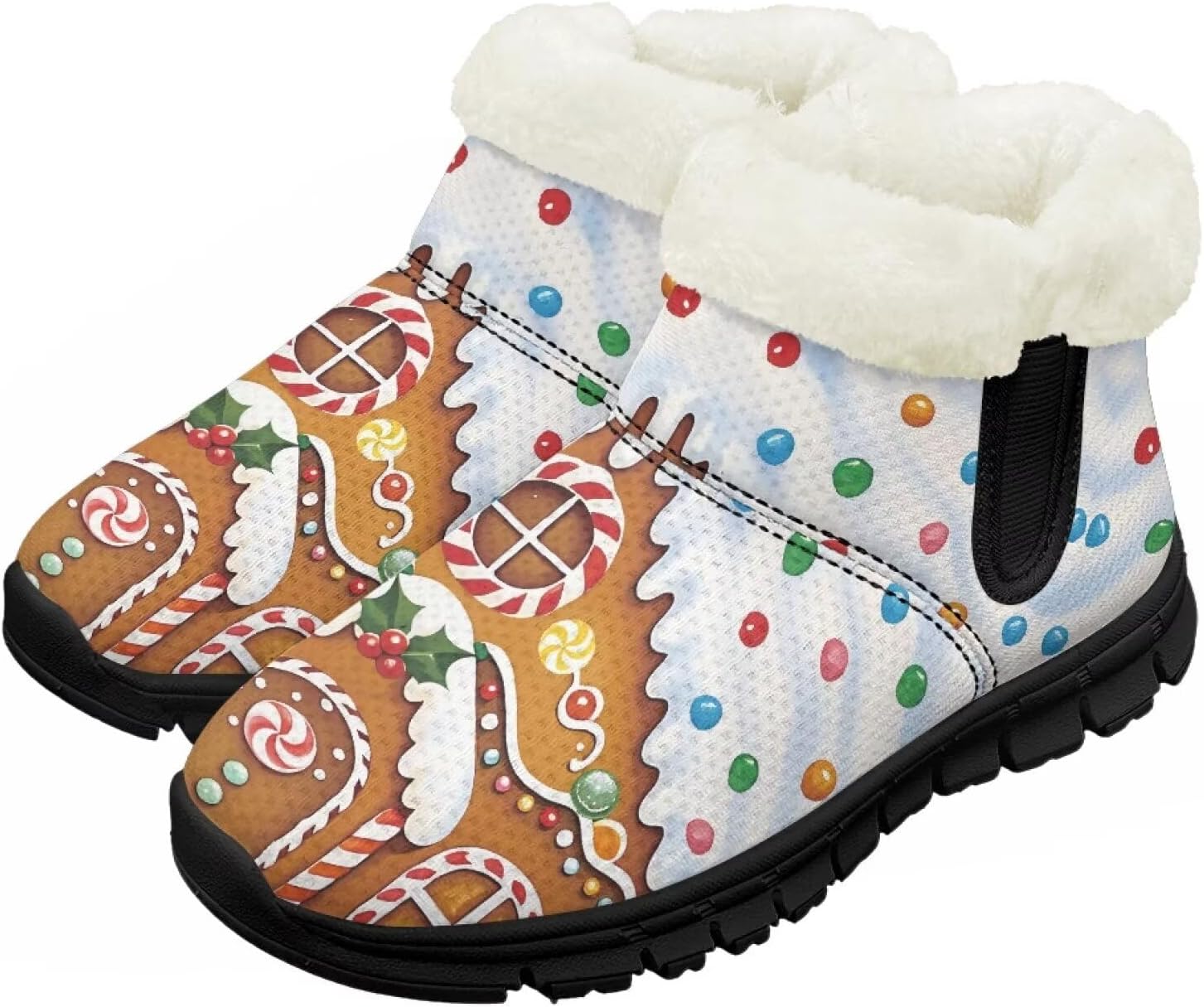 Детские зимние ботинки для мальчиков и девочек, теплые зимние сапоги с нескользящей подошвой, легкие Chririnla, Xmas Gingerbread
Детские зимние ботинки для мальчиков и девочек, теплые зимние сапоги с нескользящей подошвой, легкие Chririnla, Xmas Gingerbread