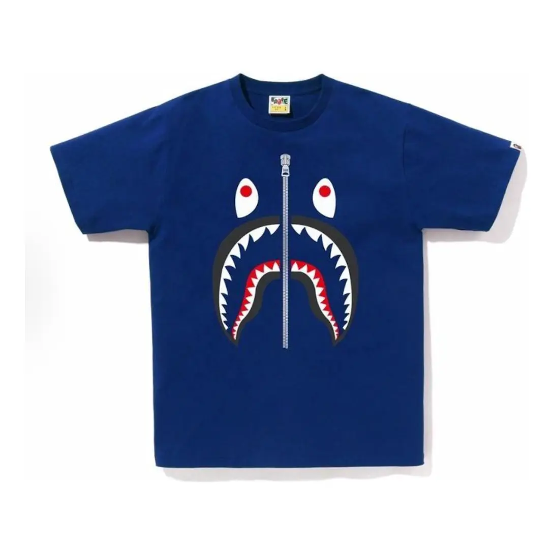 Футболка A Bathing Ape Shark, синяя
Футболка A Bathing Ape Shark, синяя
