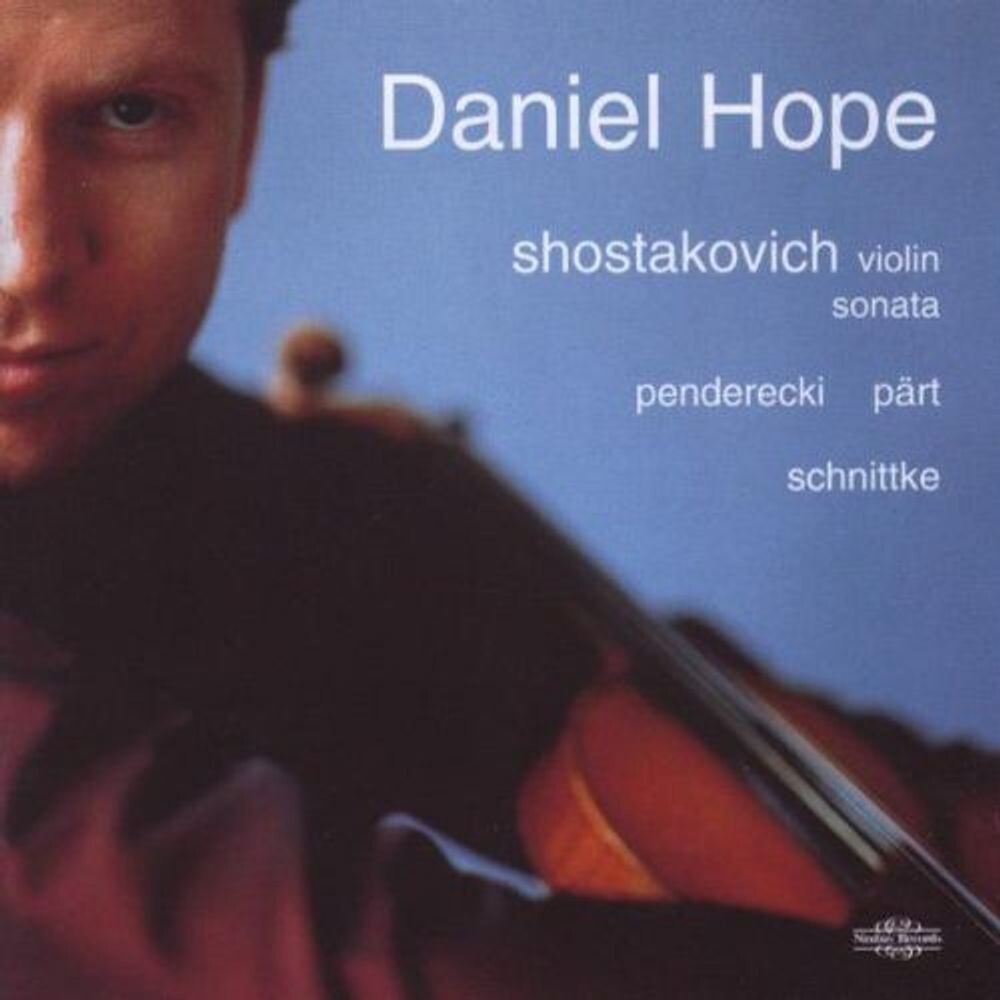 Диск CD Daniel Hope- Shostakovich: Violin Sonata / Penderecki / Pärt / Schnittke - Daniel Hope, Simon Mulligan
Диск CD Daniel Hope- Shostakovich: Violin Sonata / Penderecki / Pärt / Schnittke - Daniel Hope, Simon Mulligan