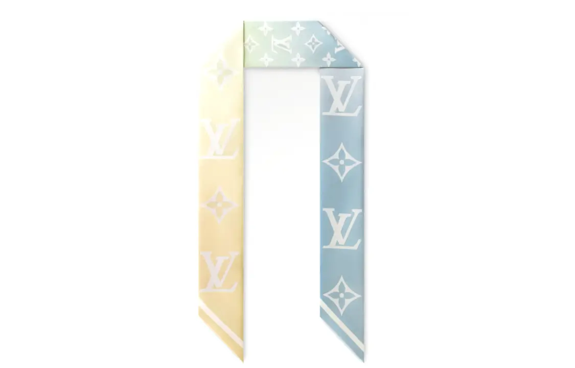 Повязка для волос Louis Vuitton, желтый/голубой
Повязка для волос Louis Vuitton, желтый/голубой