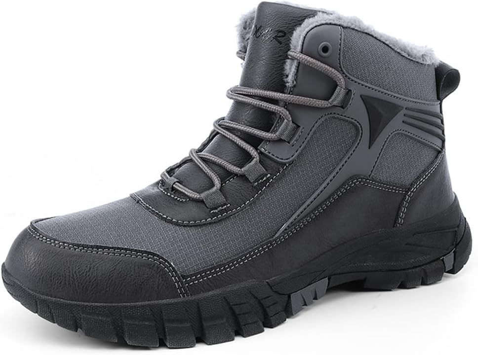 Мужские ботинки LEADER SHOW для прогулок по снегу, водонепроницаемые, с меховой подкладкой, зимние кроссовки, теплая обувь, серый
Мужские ботинки LEADER SHOW для прогулок по снегу, водонепроницаемые, с меховой подкладкой, зимние кроссовки, теплая обувь, серый