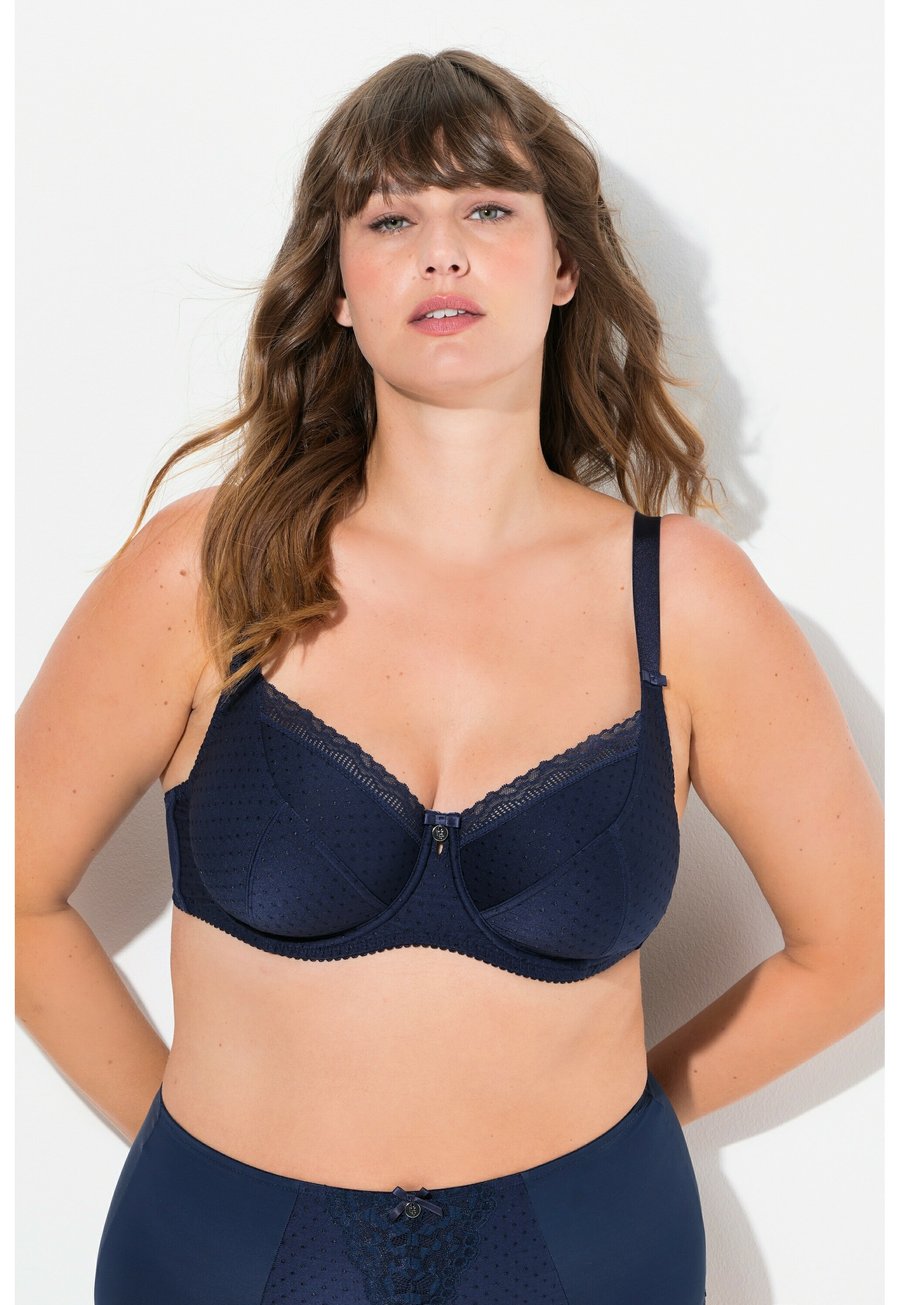 Бюстгальтер Ulla Popken SPITZENKANTE, Midnight Blue/Multi-Coloured
Бюстгальтер Ulla Popken SPITZENKANTE, Midnight Blue/Multi-Coloured