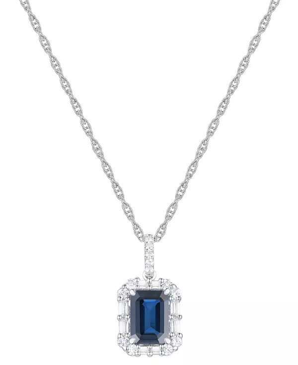 Ожерелье с подвеской 17 дюймов из 14-каратного золота (также с рубинами и сапфирами) с изумрудами (1 карат) и бриллиантами (1/4 карата) в форме гало Macy'S, sapphire
Ожерелье с подвеской 17 дюймов из 14-каратного золота (также с рубинами и сапфирами) с изумрудами (1 карат) и бриллиантами (1/4 карата) в форме гало Macy'S, sapphire