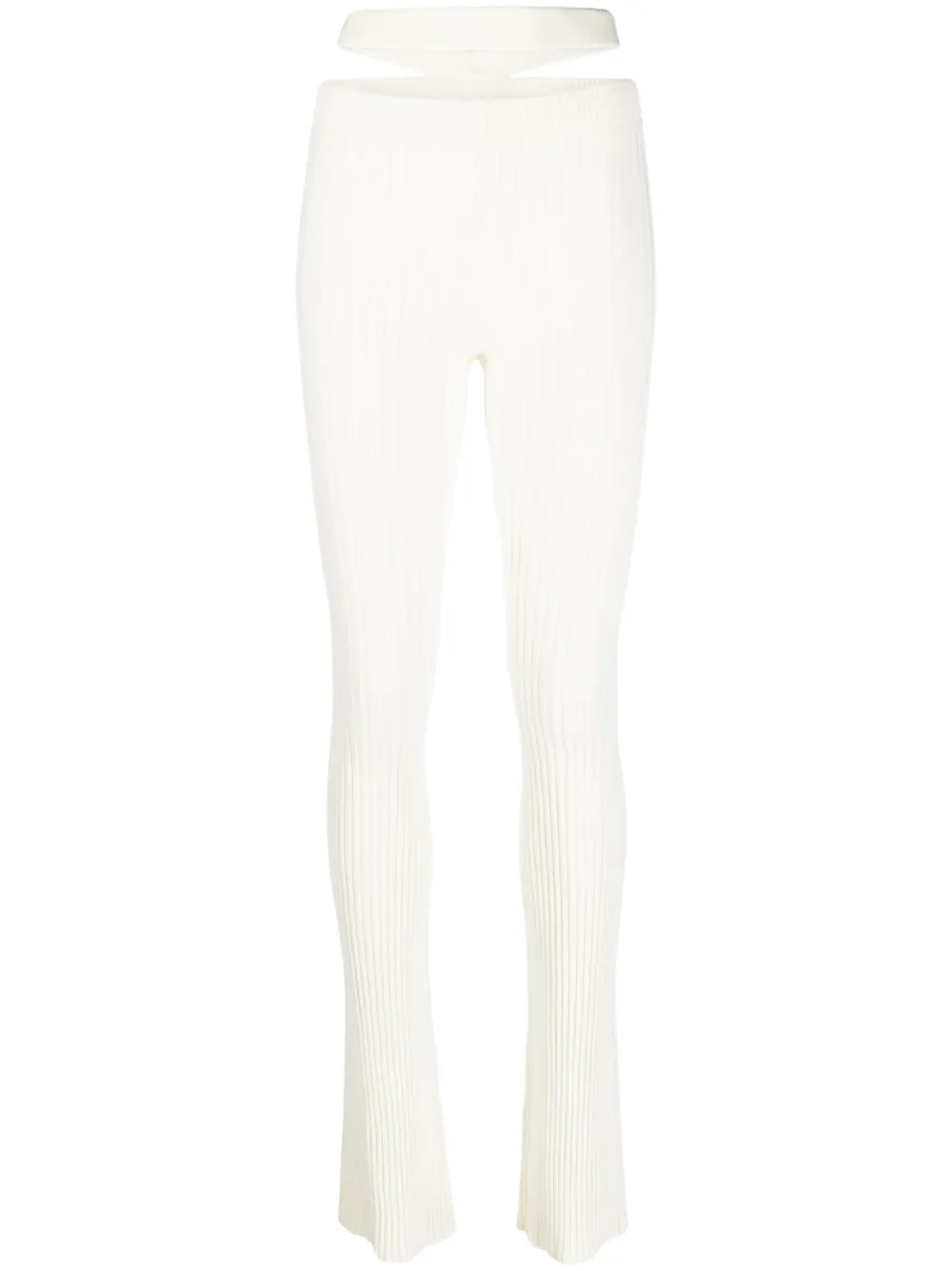 Брюки с завышенной талией и вырезами Andreādamo, нейтральный
Брюки с завышенной талией и вырезами Andreādamo, нейтральный