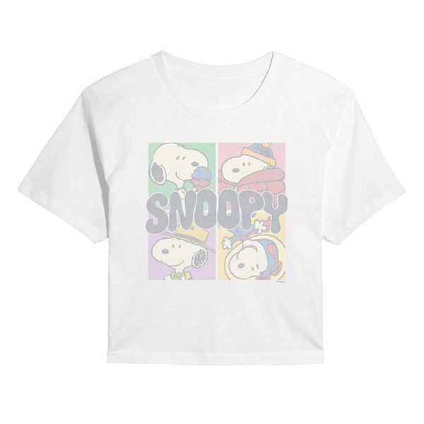 Футболка Juniors' Peanuts Snoopy cropped Licensed Character
Футболка Juniors' Peanuts Snoopy cropped Licensed Character