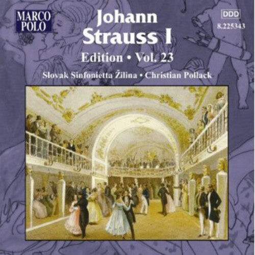 CD диск Strauss / Slovak Sinfonietta / Zilina / Pollack: Strauss Edition 23
CD диск Strauss / Slovak Sinfonietta / Zilina / Pollack: Strauss Edition 23