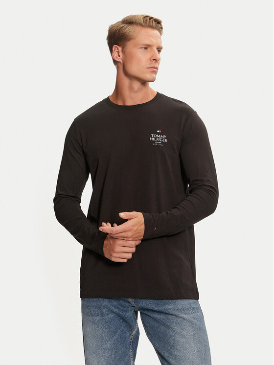 Лонгслив regular fit MW0MW36501 Tommy Hilfiger, черный
Лонгслив regular fit MW0MW36501 Tommy Hilfiger, черный