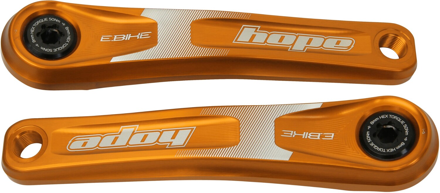 Комплект шатунов для электронного велосипеда Hope, оранжевый
Комплект шатунов для электронного велосипеда Hope, оранжевый