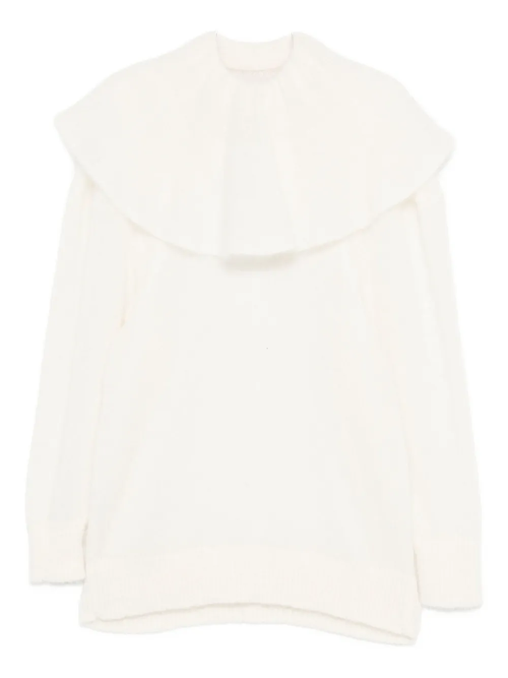 Свитер Volant с оборками Viktor & Rolf, белый
Свитер Volant с оборками Viktor & Rolf, белый