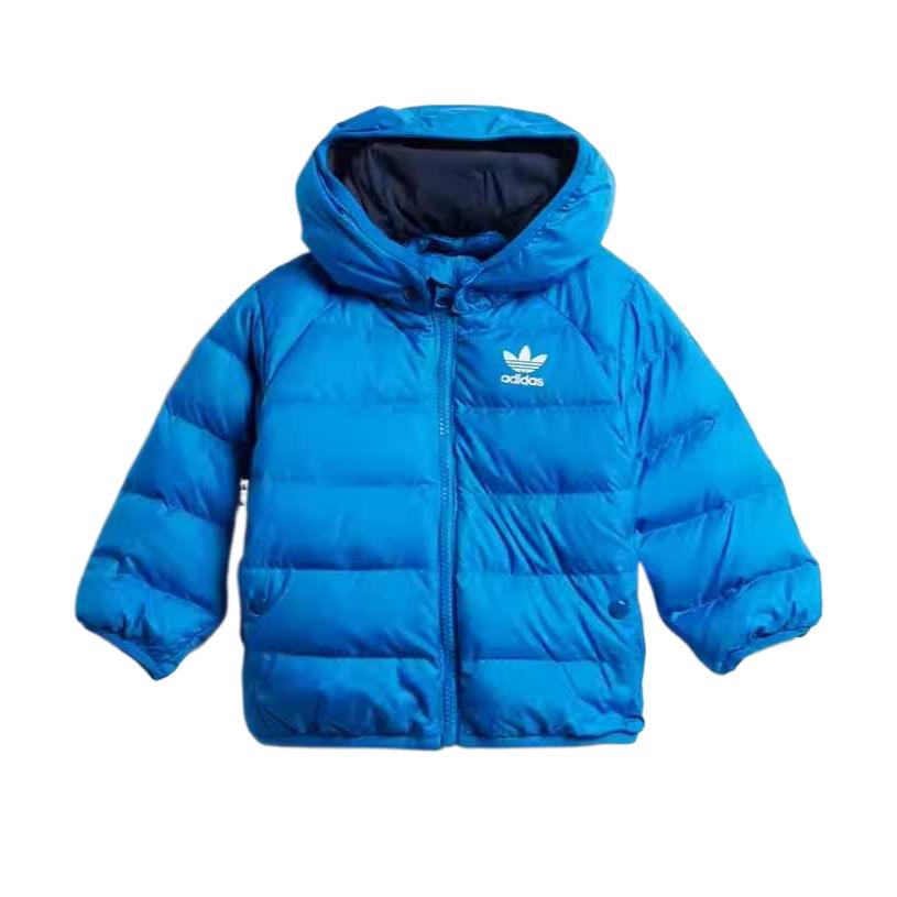 Детская пуховая куртка Adidas, синяя
Детская пуховая куртка Adidas, синяя