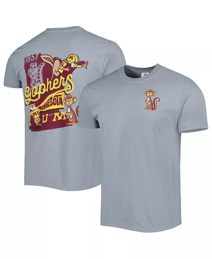 Мужская графитовая футболка Minnesota Golden Gophers Vault State Comfort Image One, серый
Мужская графитовая футболка Minnesota Golden Gophers Vault State Comfort Image One, серый