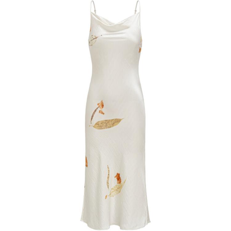 Платье миди из шелка с цветочным принтом Feng Chen Wang, белый
Платье миди из шелка с цветочным принтом Feng Chen Wang, белый