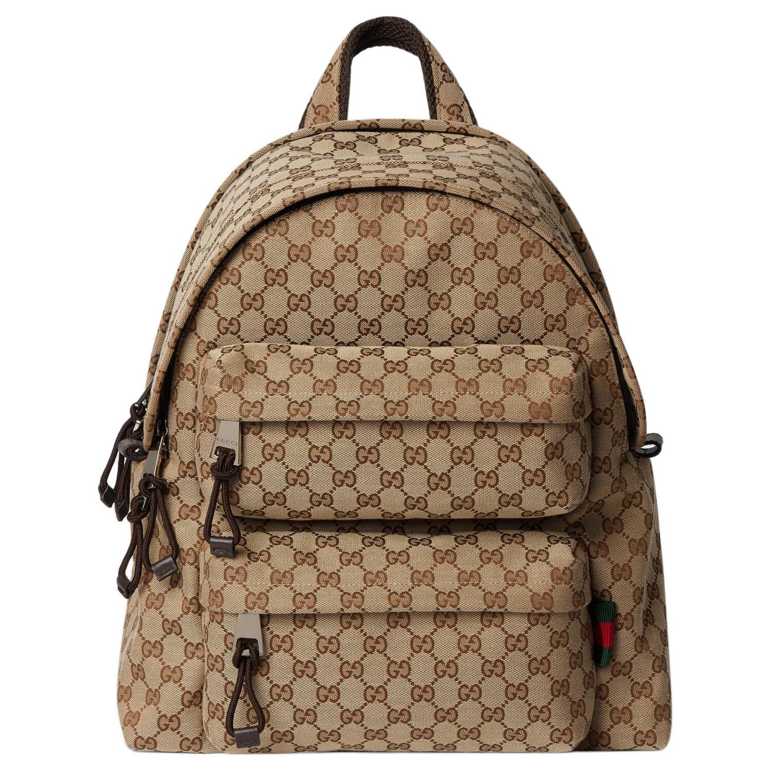 GUCCI Холщовый рюкзак средний мужской бежевый и черный
GUCCI Холщовый рюкзак средний мужской бежевый и черный