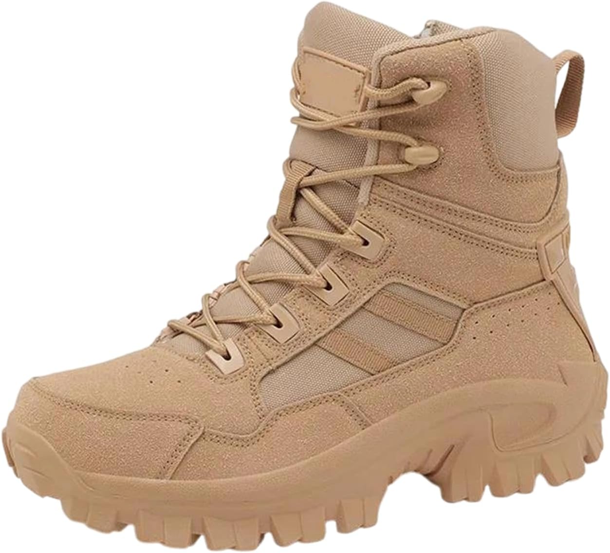 Мужские водонепроницаемые тактические ботинки Alloaone, противоскользящие походные обувь, дышащие трекинговые ботинки для работы, Sand
Мужские водонепроницаемые тактические ботинки Alloaone, противоскользящие походные обувь, дышащие трекинговые ботинки для работы, Sand
