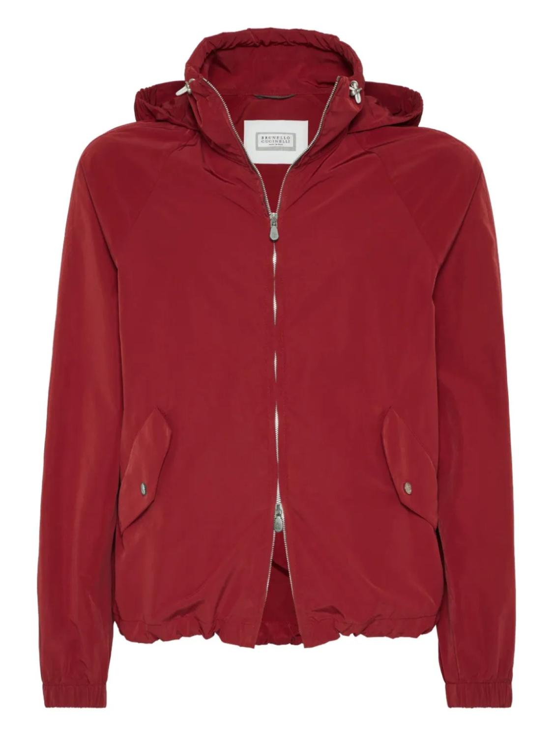 Brunello Cucinelli непромокаемая куртка-рубашка, красный
Brunello Cucinelli непромокаемая куртка-рубашка, красный