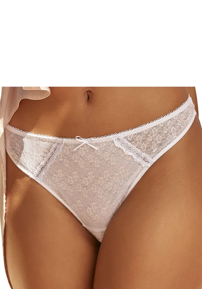 Стринги Vivance из тонко прозрачного кружева, белый
Стринги Vivance из тонко прозрачного кружева, белый