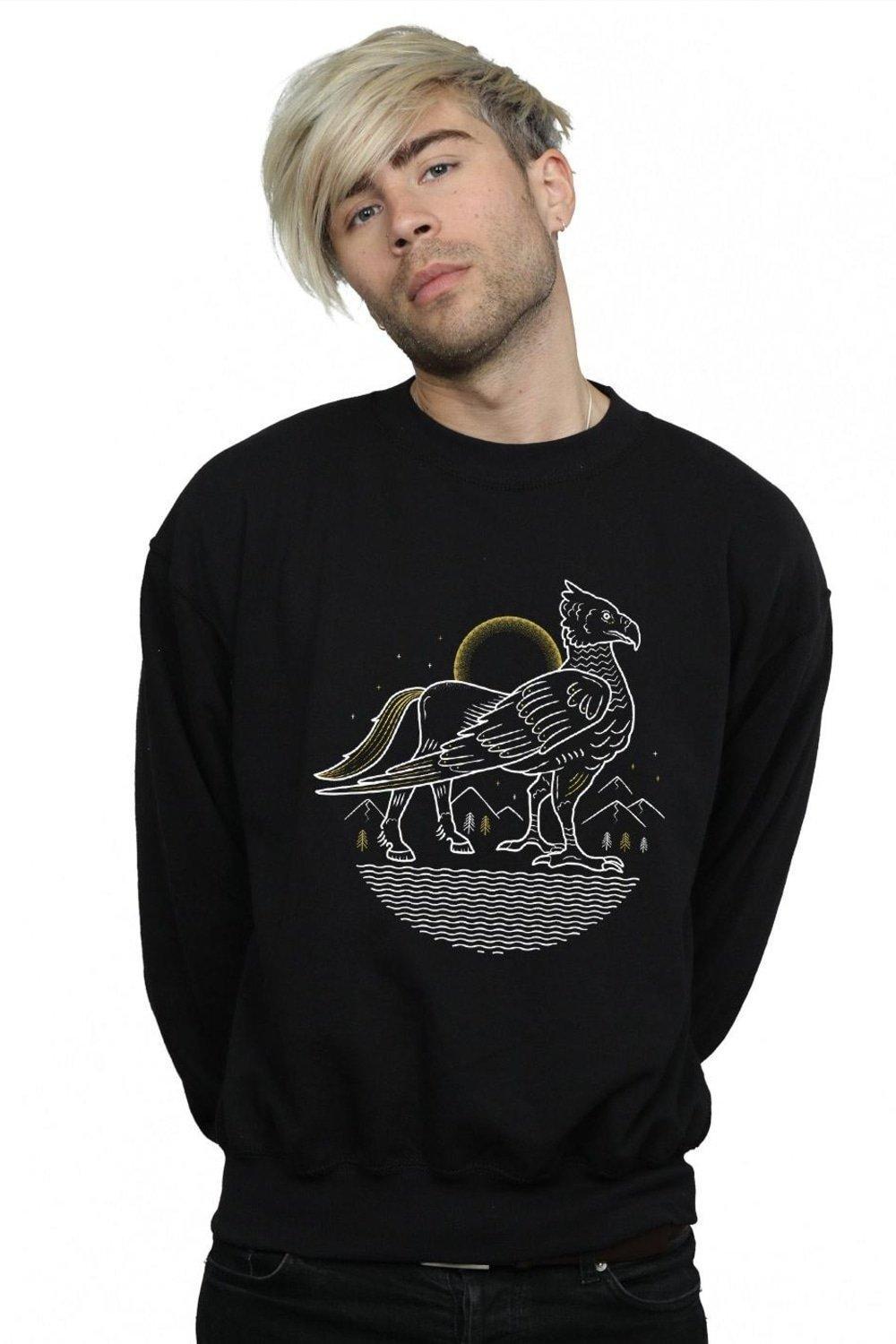 Толстовка с рисунком Buckbeak Line Art Harry Potter, черный
Толстовка с рисунком Buckbeak Line Art Harry Potter, черный