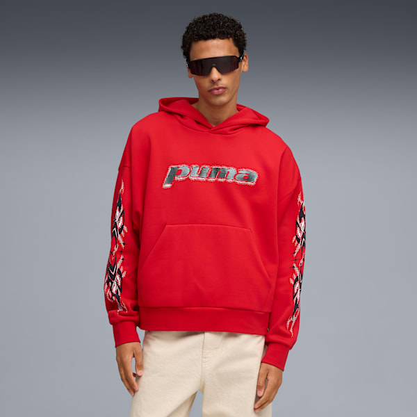 Мужская флисовая толстовка с капюшоном Pumatech-X, красный
Мужская флисовая толстовка с капюшоном Pumatech-X, красный