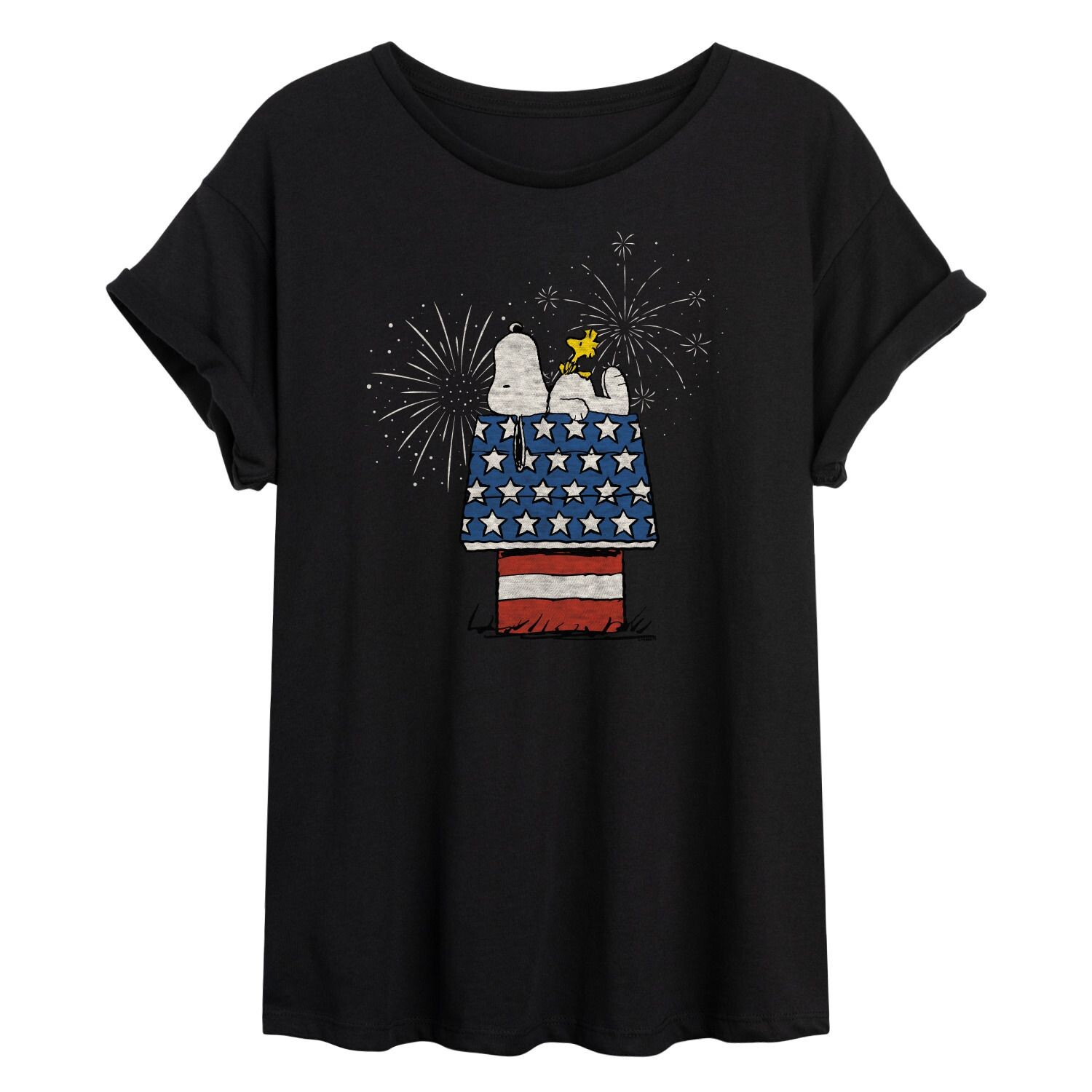 Футболка с струящимся графическим рисунком Peanuts Snoopy Dog House Fireworks для детей младшего возраста Licensed Character
Футболка с струящимся графическим рисунком Peanuts Snoopy Dog House Fireworks для детей младшего возраста Licensed Character