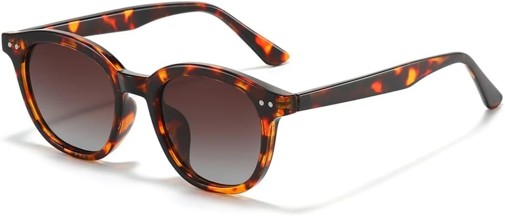 Солнцезащитные очки для мужчин и женщин - защита UV400 - круглые с градиентным леопардовым принтом, для занятий спортом на открытом воздухе и вождения DSVIGF, Leopard Tea
Солнцезащитные очки для мужчин и женщин - защита UV400 - круглые с градиентным леопардовым принтом, для занятий спортом на открытом воздухе и вождения DSVIGF, Leopard Tea