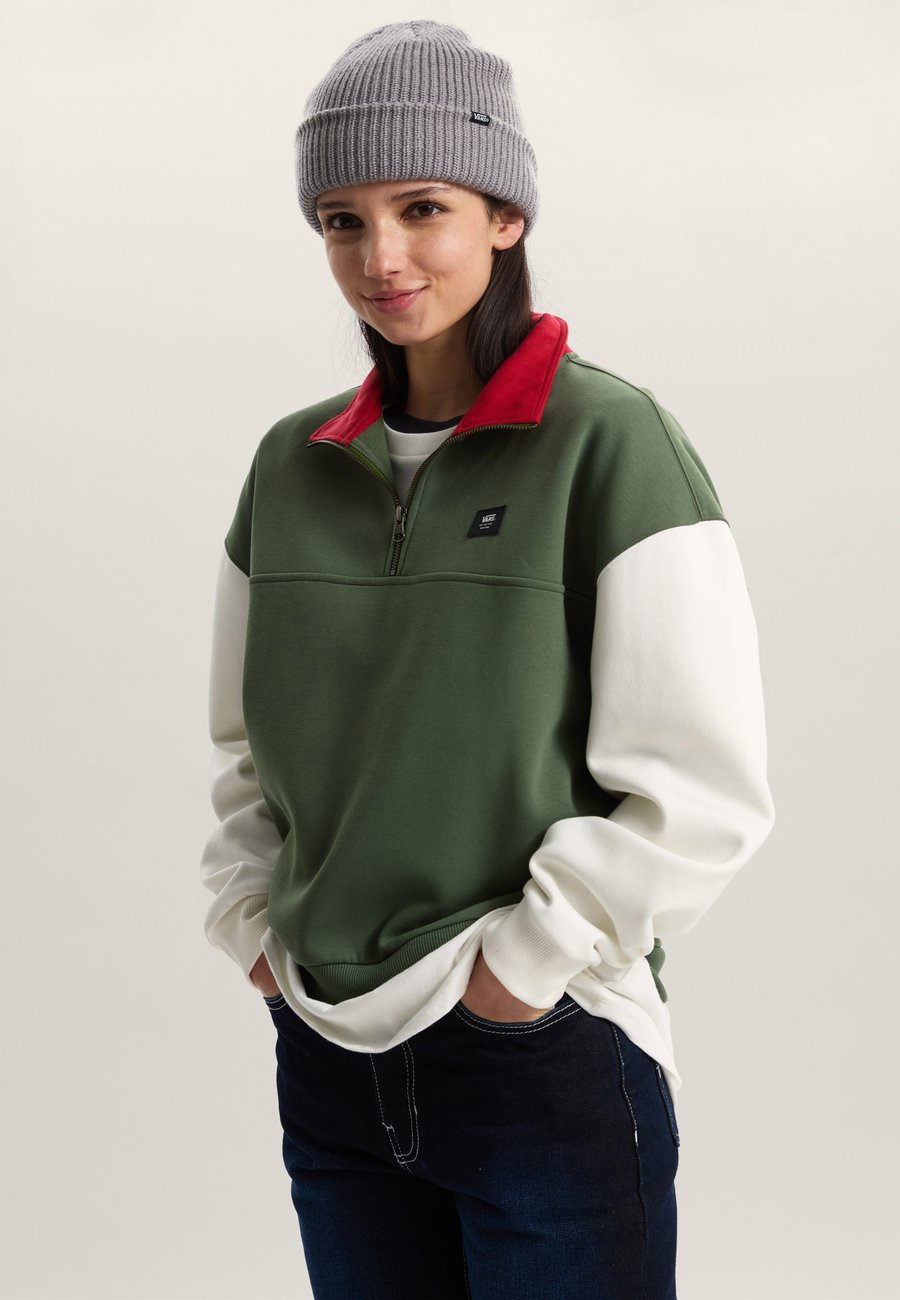 Толстовка Vans HALF MOCK, Dark Olive/Olive
Толстовка Vans HALF MOCK, Dark Olive/Olive